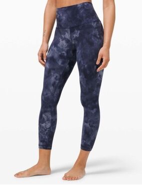 Lululemon Align Legging Cropped Women’s size 20 with 25” inseam Diamond Dye